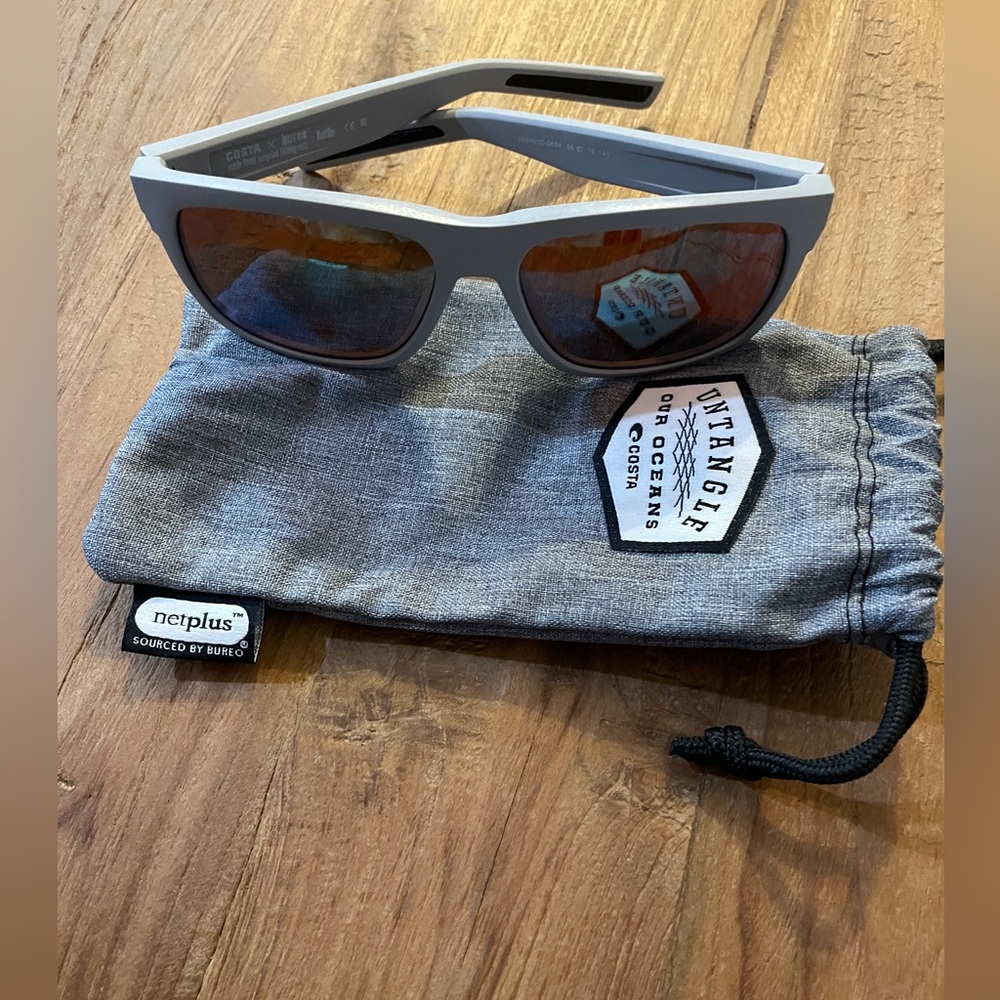 Costa x Bureo untangled collection Baffin sunglasses NEW - Picture 2 of 5